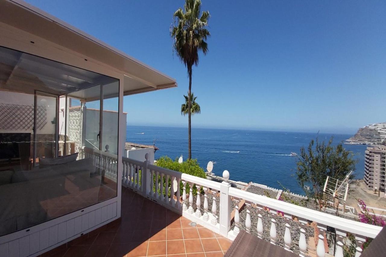 Sunset Balcony With Ocean Views Mogán Exterior foto